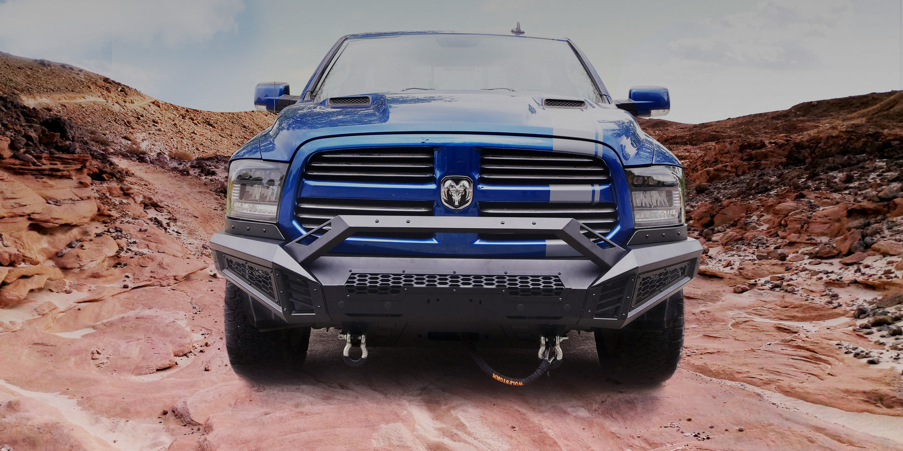 Dodge Ram with WOLFSTORM Offroad: Power, Durability, and Custom Upgrades