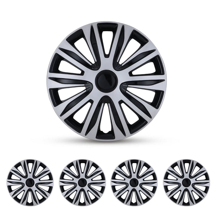 WOLFSTORM 4-Pack 17 Inch Wheel Rim Cover Hubcaps