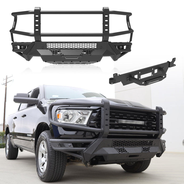 WOLFSTORM Modular Front Bumper for 2019-2024 Ram 1500 Model