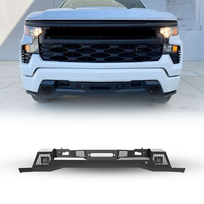 WOLFSTORM Front Bumper for 2022-2023 Chevrolet Silverado 1500(Excluded ZR2)