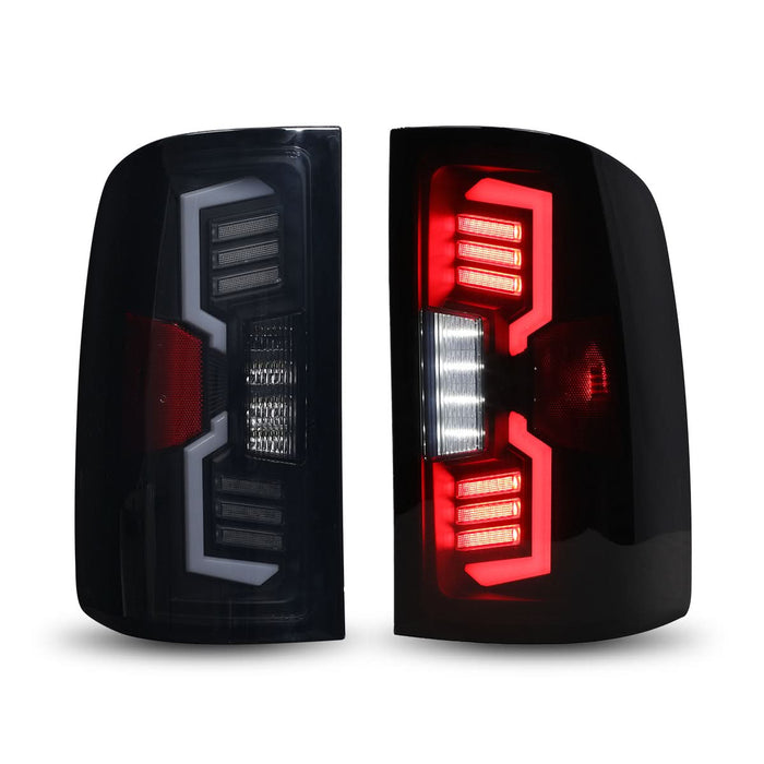 WOLFSTORM LED Tail Lights Fit for 2007-2013 GMC Sierra 1500, 2007-2014 GMC Sierra 2500, 3500,Fit Models with 3047 back up light bulbs or 921 back up light bulbs