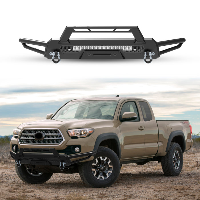 WOLFSTORM Front Bumper Compatible with 2016-2023 Toyota Tacoma