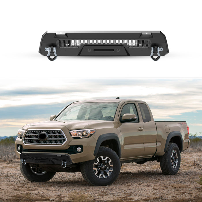 WOLFSTORM Front Bumper Compatible with 2016-2023 Toyota Tacoma