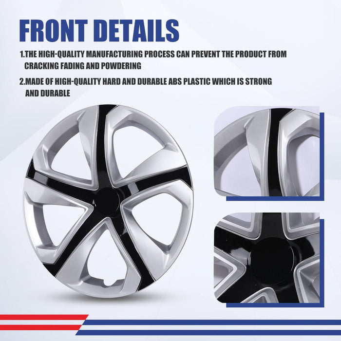 WOLFSTORM 4-Pack/1-Pack 16 Inch Wheel Rim Cover Hubcaps for 2016-2024 Honda Civic SEDAN