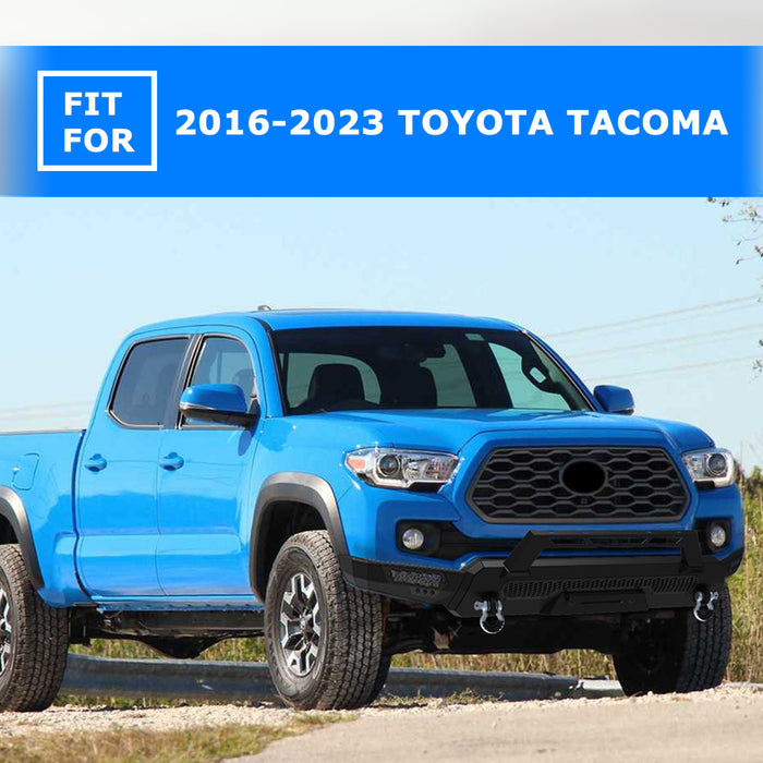 WOLFSTORM Front Bumper Compatible with 2016-2023 Toyota Tacoma