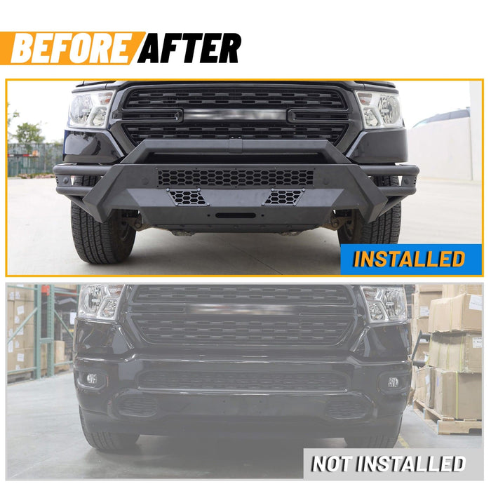 WOLFSTORM Modular Front Bumper for 2019-2024 Ram 1500 Model