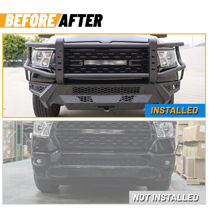 WOLFSTORM Modular Front Bumper for 2019-2024 Ram 1500 Model