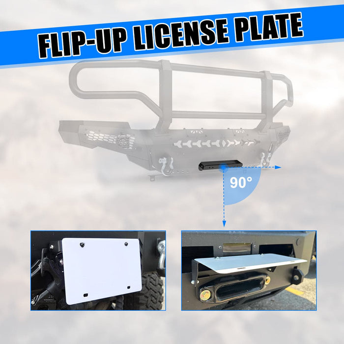 WOLFSTORM Front Bumper for 2014-2015 Chevy Silverado 1500