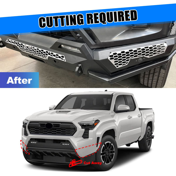 WOLFSTORM Front Bumper for 2024 2025 Toyota Tacoma