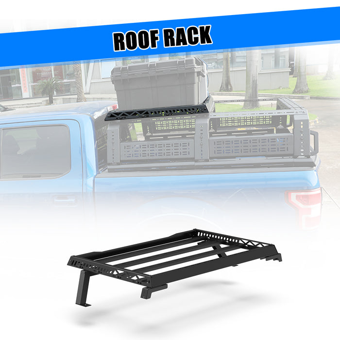 WOLFSTORM Roll Bar Universal Fit for Full-size Pickup Trucks, Modular, Adjustable Overland Bed Rack