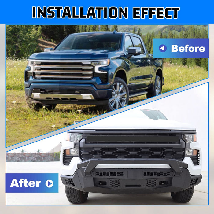 WOLFSTORM Front Bumper for 2022-2023 chevrolet silverado 1500