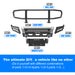 WOLFSTORM Front Bumper Combo for 2017-2022 Ford F-250 F-350 Super Duty - WOLFSTORM