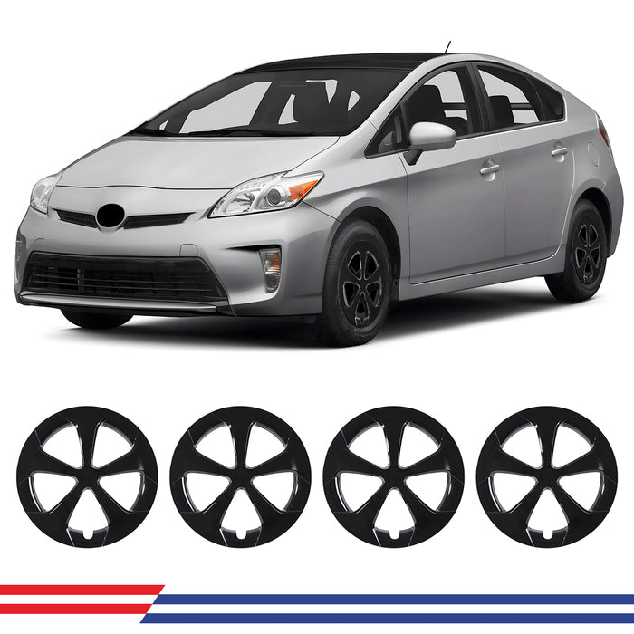 WOLFSTORM 4-Pack 16 Inch Wheel Rim Cover Hubcaps for 2010-15 TOYOTA PRIUS