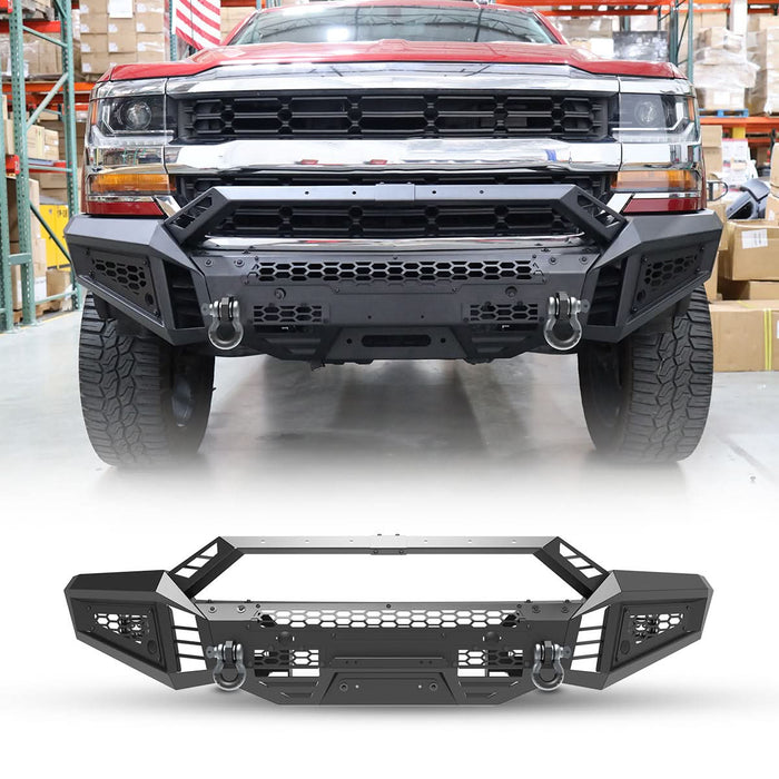 WOLFSTORM Front Bumper for 2016-2018 Chevy Silverado 1500