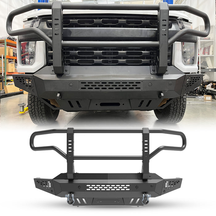 WOLFSTORM Front Bumper for 2020-2024 Chevy Silverado 2500/3500/2500 HD/3500 HD