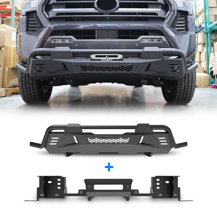 WOLFSTORM Front Bumper for 2024 2025 Toyota Tacoma(D-RINGS ARE NOT INCLUDED)