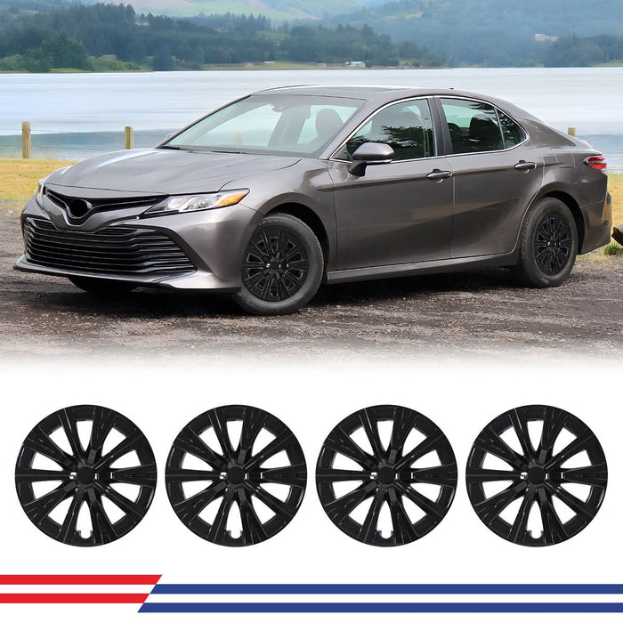 WOLFSTORM 4-Pack/1-Pack 16 Inch Wheel Rim Cover Hubcaps for 2018-2024 Toyota Camry