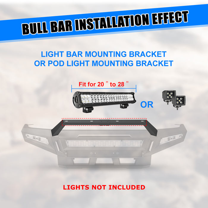 WOLFSTORM Front Bumper for 2005-2015 Toyota Tacoma