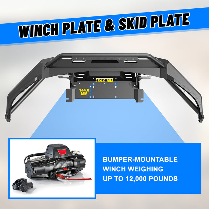 WOLFSTORM Front Bumper for 2013-2024 Dodge RAM 1500 Off Road Pickup Truck