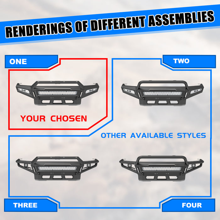 WOLFSTORM Front Bumper for 2005-2015 Toyota Tacoma