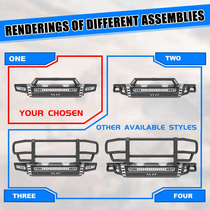 WOLFSTORM Front Bumper for 2009-2014 Ford F-150 （Excluding raptor)