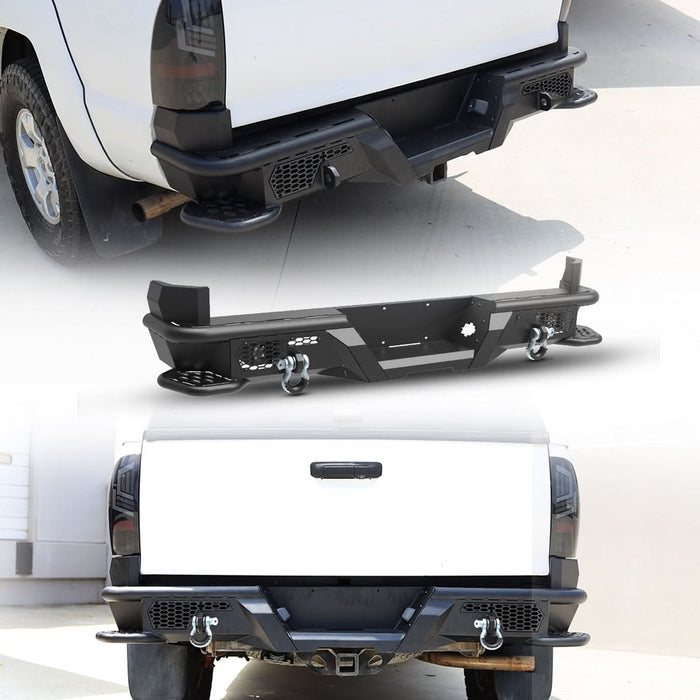 WOLFSTORM Rear Bumper for 2005-2015 Toyota Tacoma