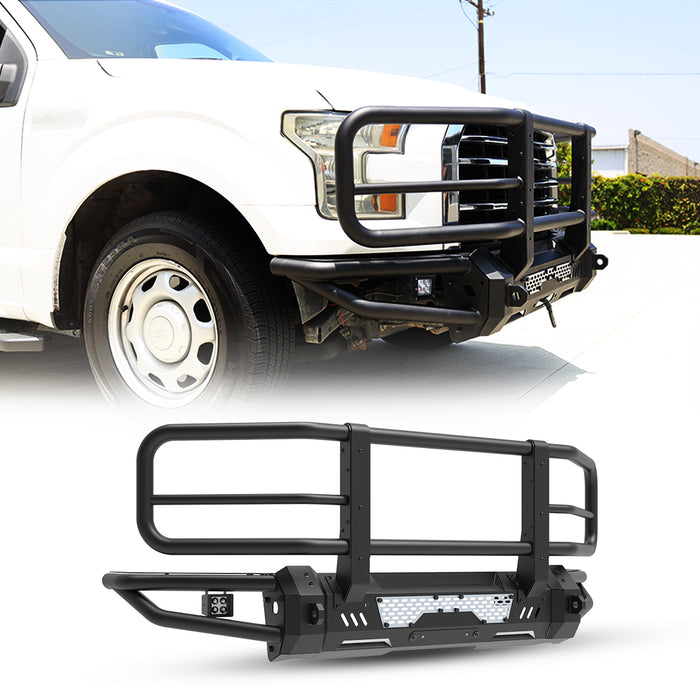 WOLFSTORM Offroad Front Bumper For Ford F-150 2015-2017(Excluding Raptor)