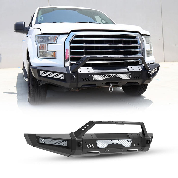 WOLFSTORM Offroad Front Bumper For Ford F-150 2015-2017(Excluding Raptor)