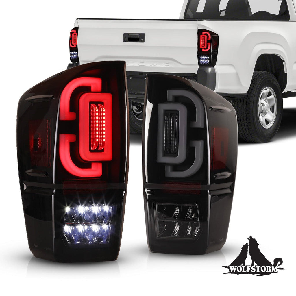 WOLFSTORM LED Tail Light Assembly for 2016-2022 Toyota Tacoma, Tail Li